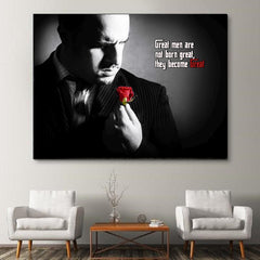 Tablou canvas nasul The Godfather cadoul perfect barbati prieteni modern decorare design birou dormitor fabricat in romania