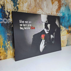 Tablou canvas nasul The Godfather cadoul perfect barbati prieteni modern decorare design birou dormitor fabricat in romania