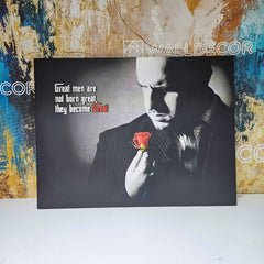 Tablou canvas nasul The Godfather cadoul perfect barbati prieteni modern decorare design birou dormitor fabricat in romania
