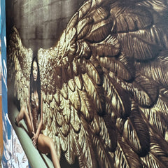 Tablou Beauty Angel femeie cu aripi de inger canvas abstract pentru o camera de vis decoratiuni interioare