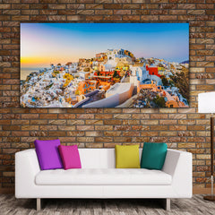 Tablou canvas peisaj Grecia rasarit de soare