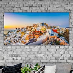 Tablou canvas peisaj Grecia rasarit de soare