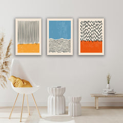 Set 3 tablouri canvas moderne minimaliste MODEL 33