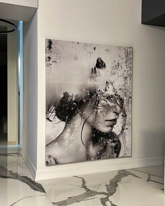 Tablou canvas mare la comanda dimensiuni mari pentru living