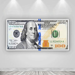 Tablou canvas 100 dolari One hundred dollars