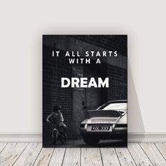 Tablou canvas citat motivational One dream