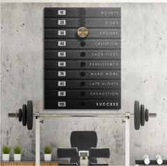 Tablou canvas succes motivatie The weight of success