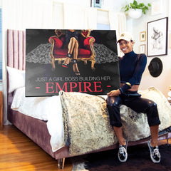 Tablou canvas motivational girl boss Girl boss