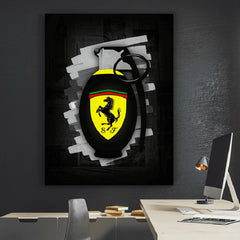 Tablou canvas Ferrari grenade