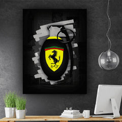 Tablou canvas Ferrari grenade