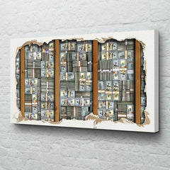 Tablou canvas motivational bani ascunsi Cash stash