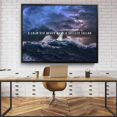 Tablou canvas motivational sailor Skilled saylor