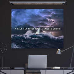 Tablou canvas motivational sailor Skilled saylor