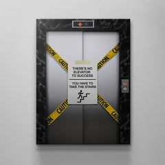 Tablou canvas motivational lift Elevator to success