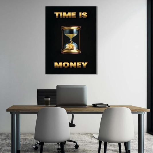 Tablou canvas Time is money