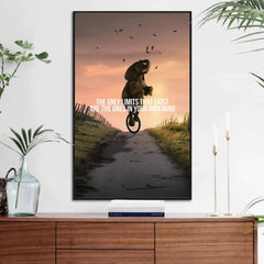 Tablou canvas motivational limit Elephants limits