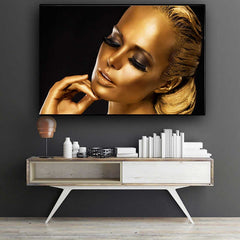 Tablou canvas GOLDEN WOMAN
