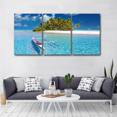 Tablou multicanvas insula exotica ocean pacific EXOTIC ISLAND