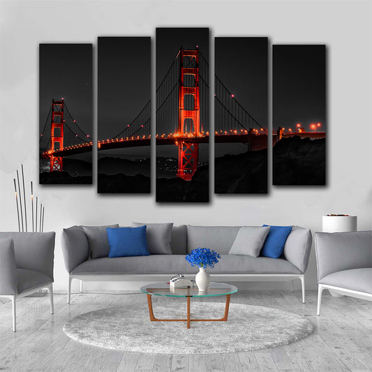 Multicanvas San Francisco GOLDEN GATE