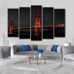 Multicanvas San Francisco GOLDEN GATE