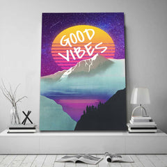 Tablou canvas GOOD VIBES