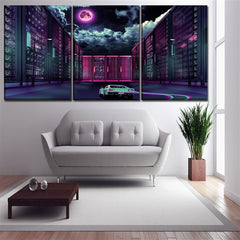 Set tablouri canvas FUTURISTIC CITY