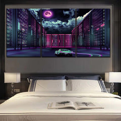 Set tablouri canvas FUTURISTIC CITY