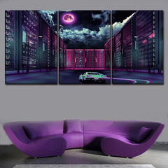 Set tablouri canvas FUTURISTIC CITY