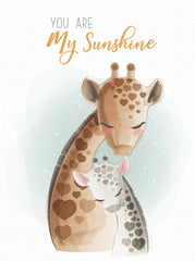 Tablou canvas mama si puiul SUNSHINE