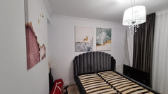 Set tablouri canvas aspect de marmura si natura MARBLE DEER TREE