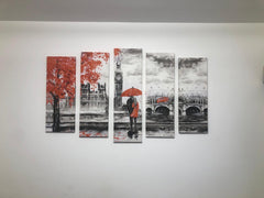 Tablou multicanvas personalizat 5 piese