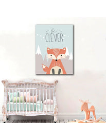 Tablou canvas camera copii vulpe BE CLEVER