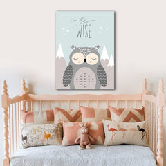 Tablou camera copii BE WISE