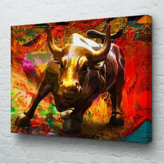 Tablou canvas BULL RALLY