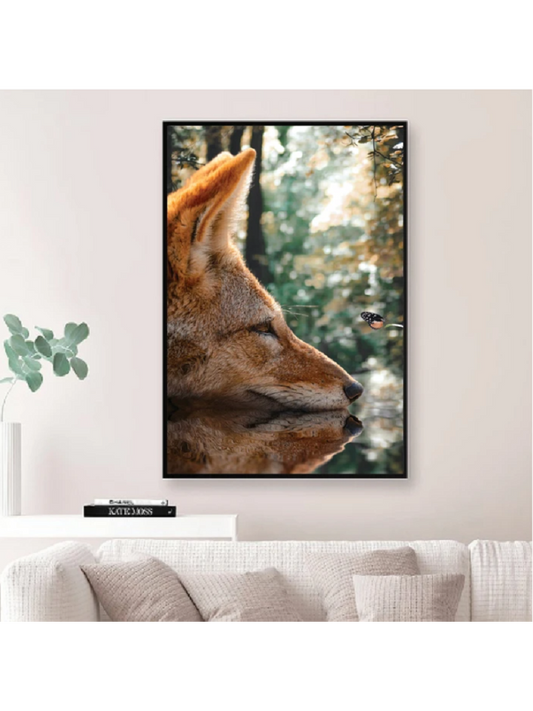 Tablou canvas CURIOUS FOX