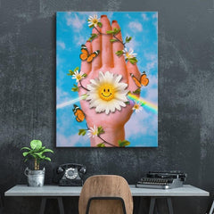 Tablou canvas FLOWER POWER