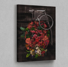 Tablou canvas FLOWER BOMB