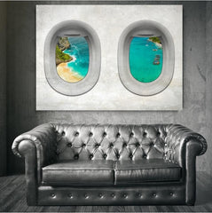 Tablou canvas PLANE VIEW - BALI