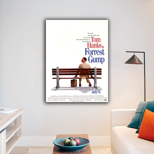 Tablou canvas poster film Tom Hanks is Forest Gump