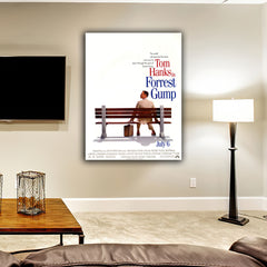 Tablou canvas poster film Tom Hanks is Forest Gump