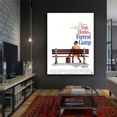 Tablou canvas poster film Tom Hanks is Forest Gump