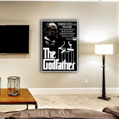 Tablou canvas poster original film The Godfather nasul cadoul perfect barbati prieteni decorare design birou dormitor fabricat in romania