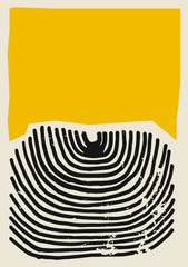 Set tablouri canvas pop art abstract geometric FINGERPRINT