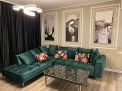 Tablou portret canvas dubla expunere venetia RIVER CITY WOMAN