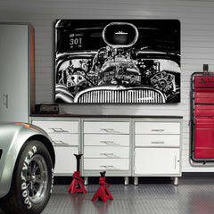Tablou canvas masini retro BIG BLOCK ENGINE