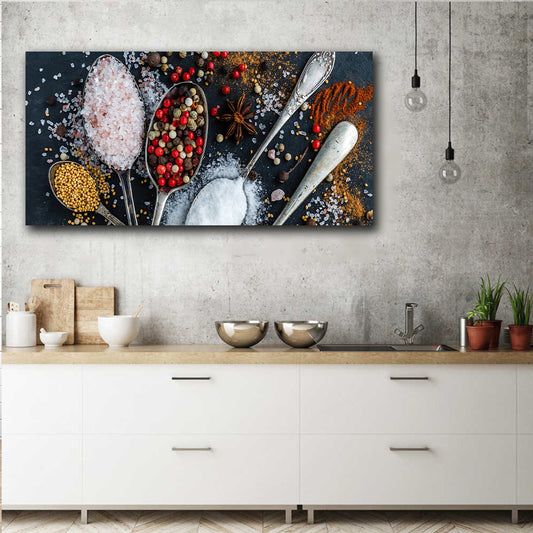 Tablou canvas Condimente bucatarie