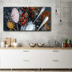 Tablou canvas Condimente bucatarie