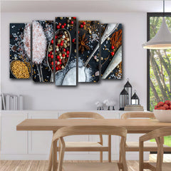 Tablou canvas Condimente bucatarie