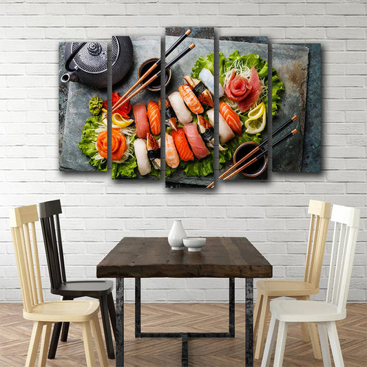 Tablou multicanvas Sushi