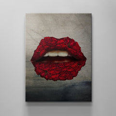 Tablou canvas Rose lips